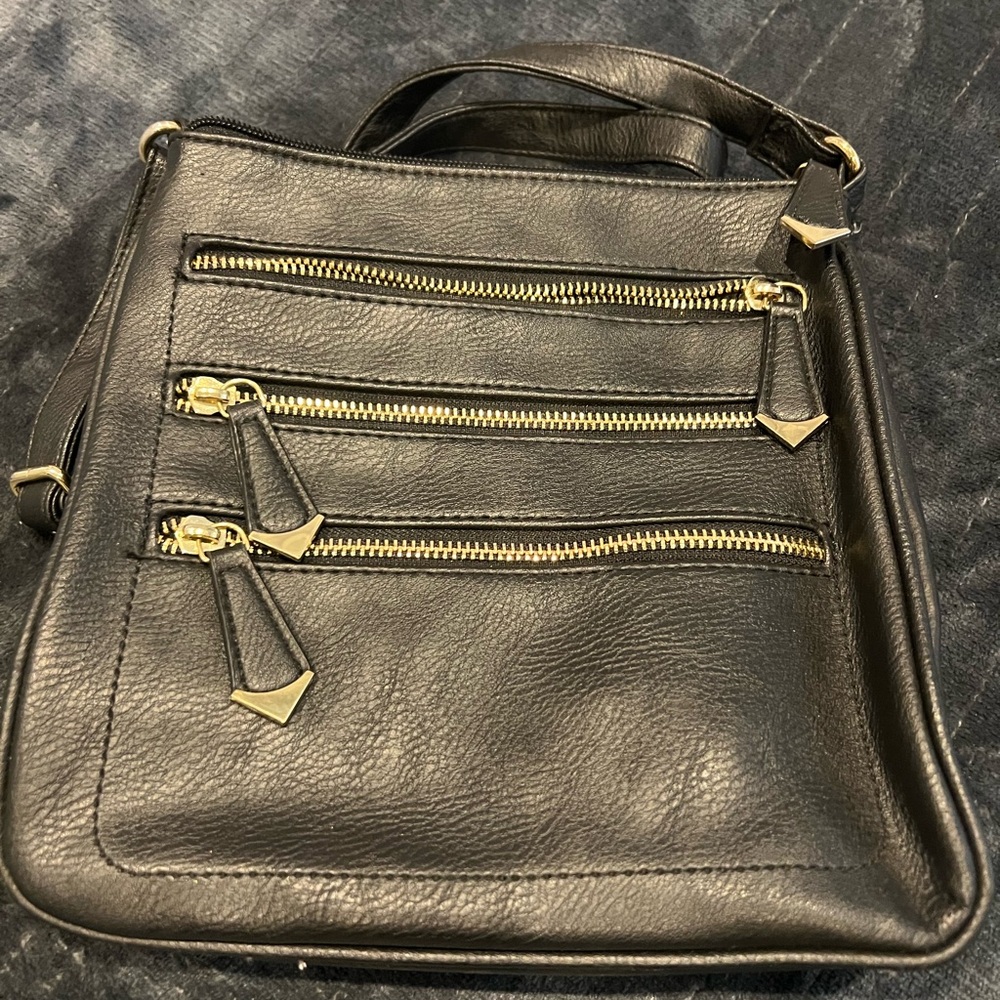 Aldo Crossbody Black Purse